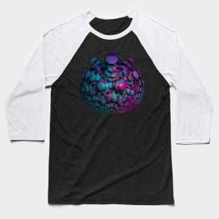 Colourful Discs Baseball T-Shirt